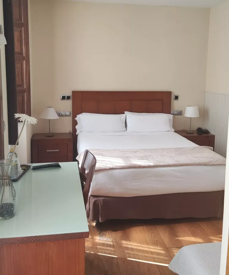 habitacion individual hotel villadesella
